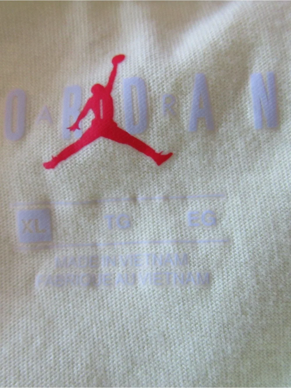 Nike Mens Air Jordan Jumpman T Shirt XL Yellow Short Sleeves Crewneck Cotton